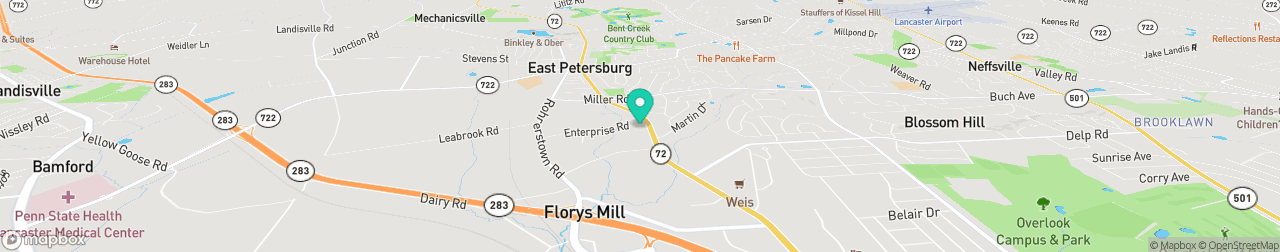 ev charging station on the map