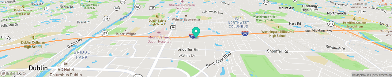 ev charging station on the map