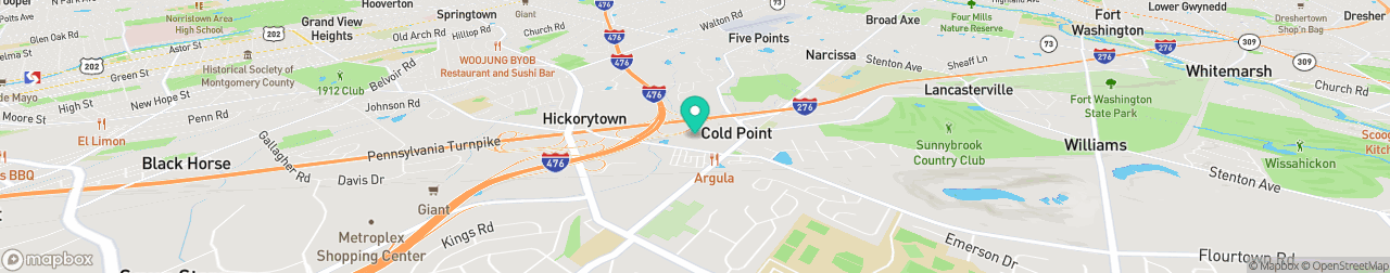 ev charging station on the map