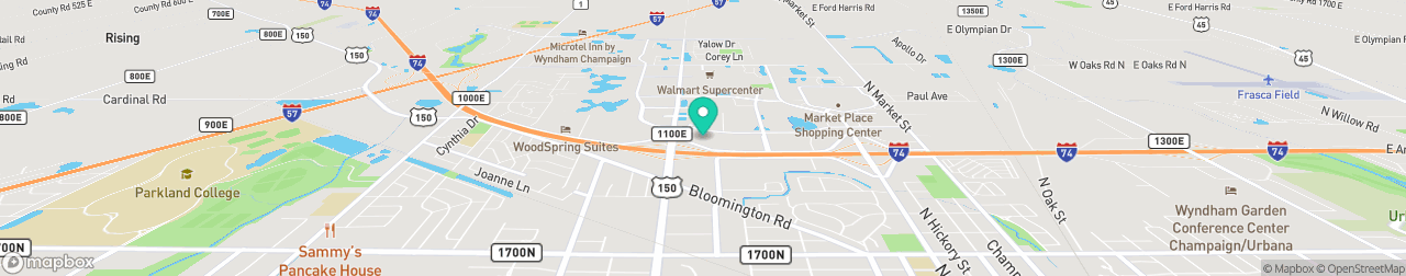 ev charging station on the map