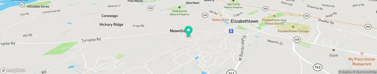 ev charging station on the map