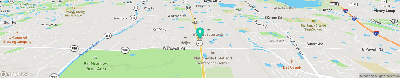 ev charging station on the map