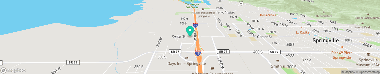 ev charging station on the map