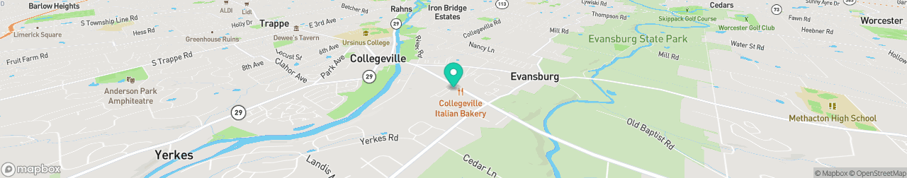 ev charging station on the map