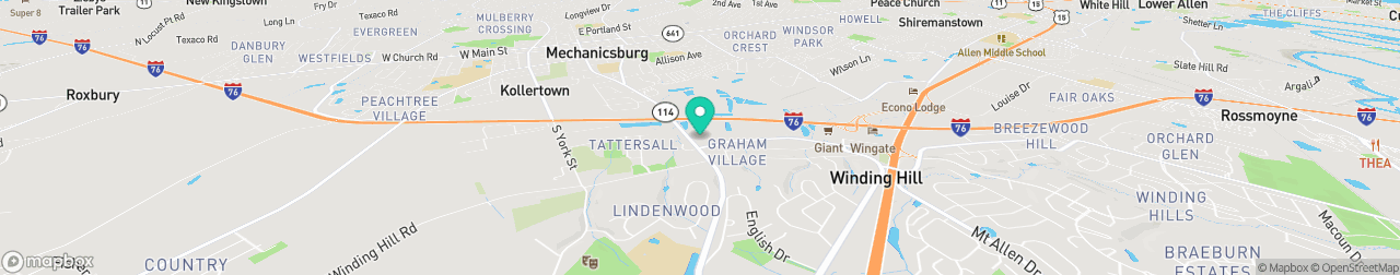 ev charging station on the map