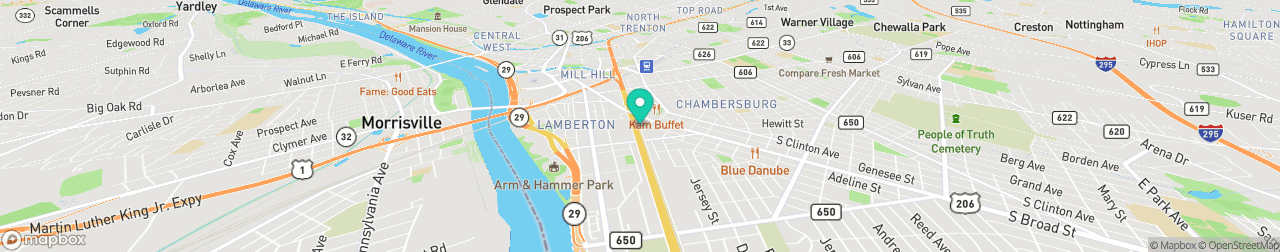 ev charging station on the map