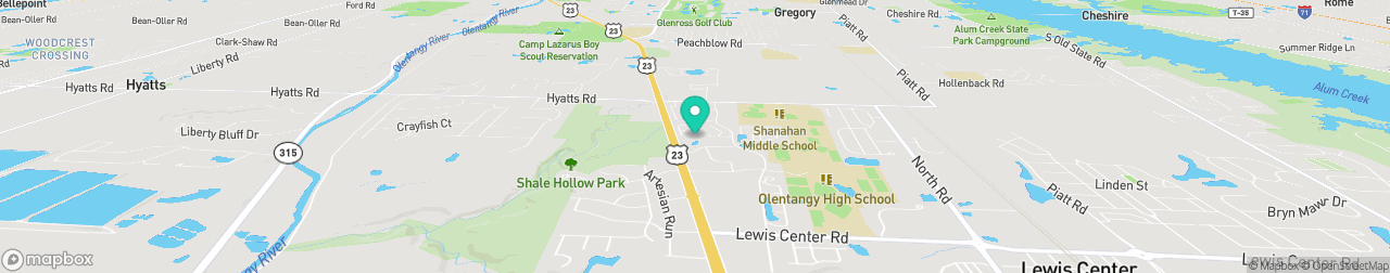 ev charging station on the map