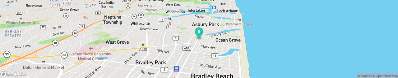 ev charging station on the map