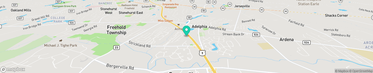 ev charging station on the map