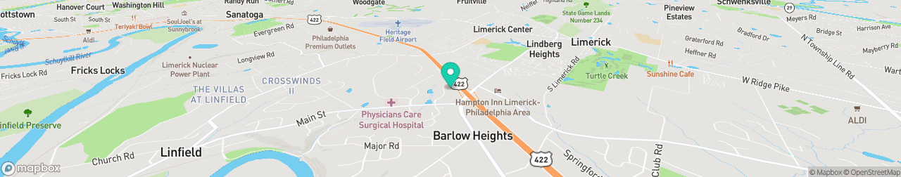 ev charging station on the map