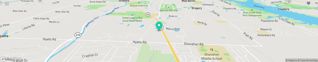 ev charging station on the map