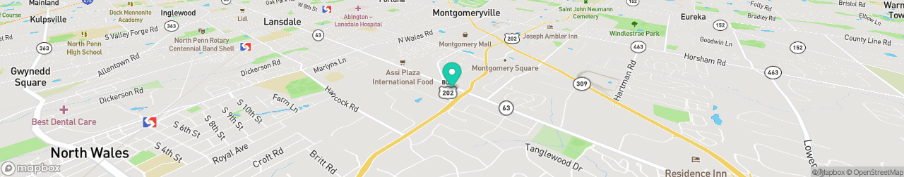 ev charging station on the map