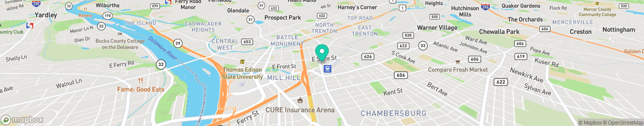 ev charging station on the map