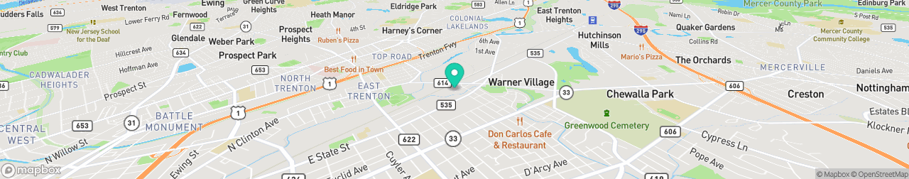 ev charging station on the map