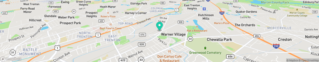 ev charging station on the map