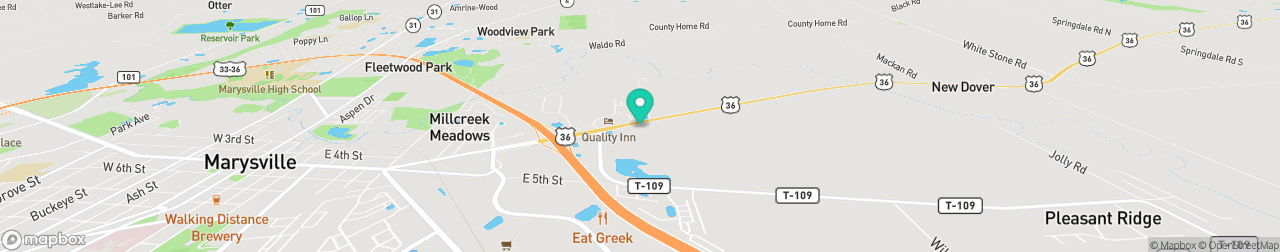 ev charging station on the map