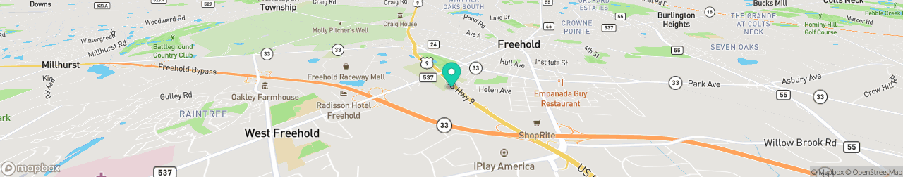 ev charging station on the map