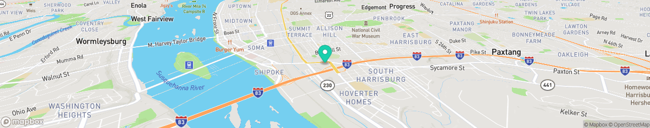 ev charging station on the map