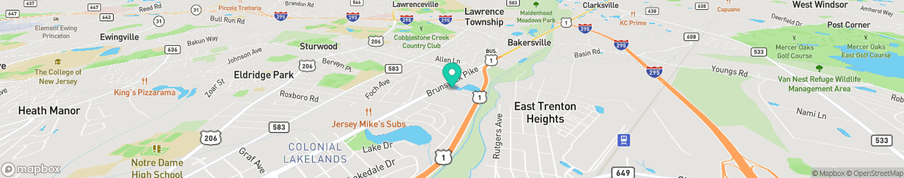 ev charging station on the map