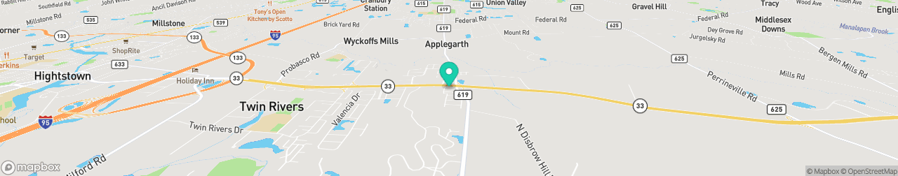 ev charging station on the map