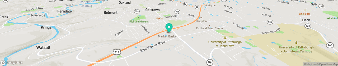ev charging station on the map