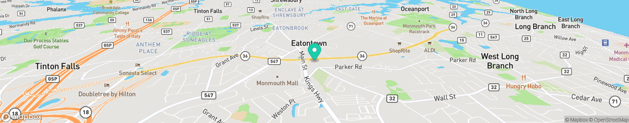 ev charging station on the map