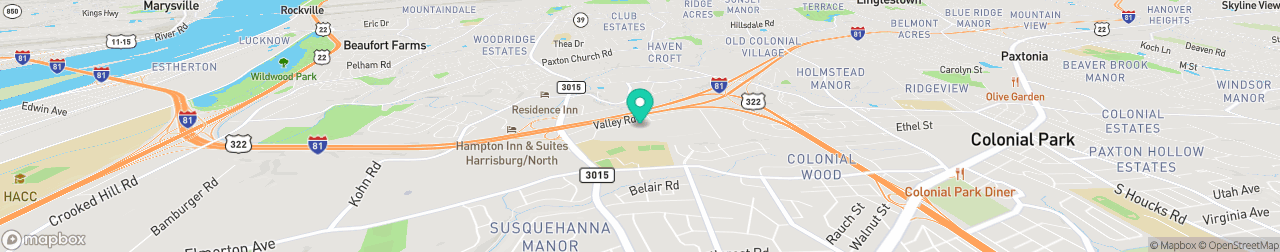 ev charging station on the map
