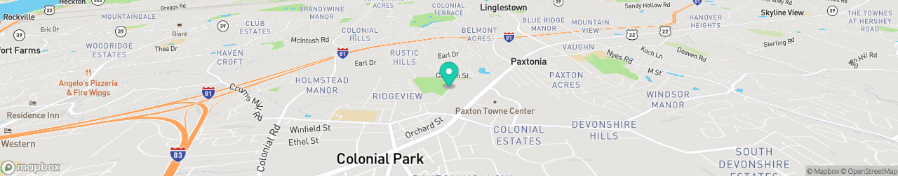 ev charging station on the map