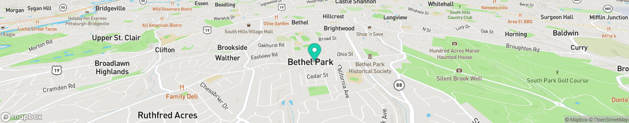 ev charging station on the map