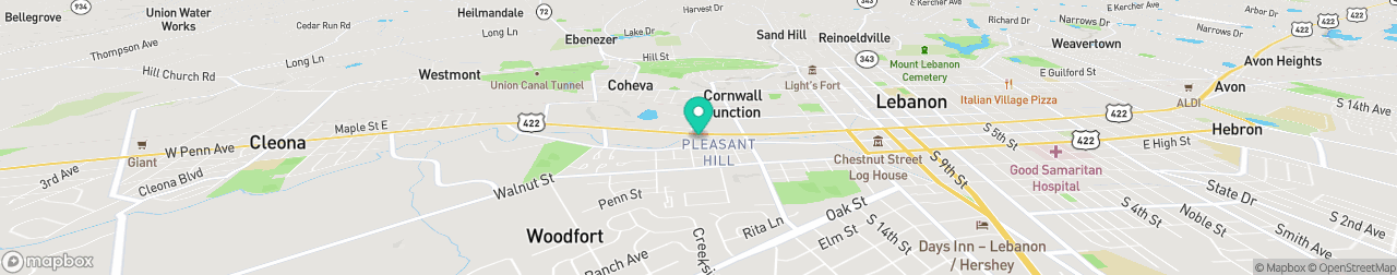 ev charging station on the map