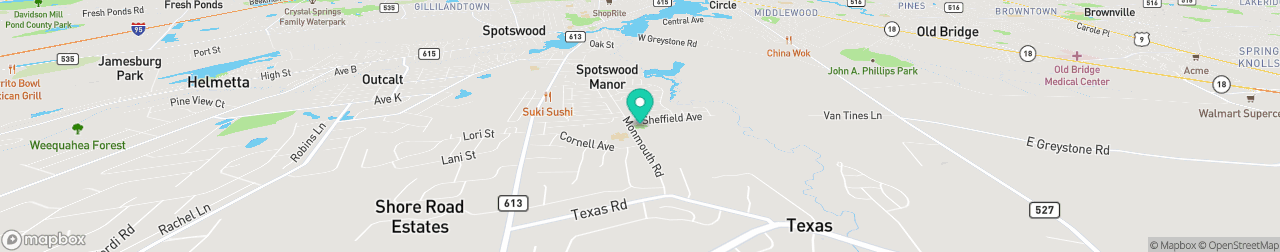 ev charging station on the map