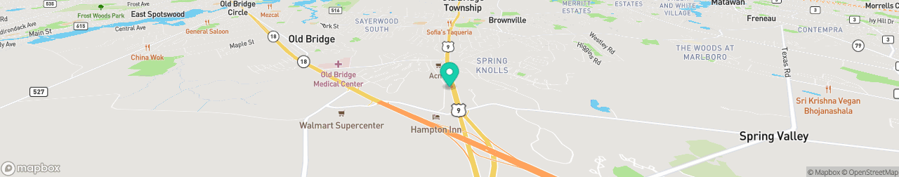 ev charging station on the map