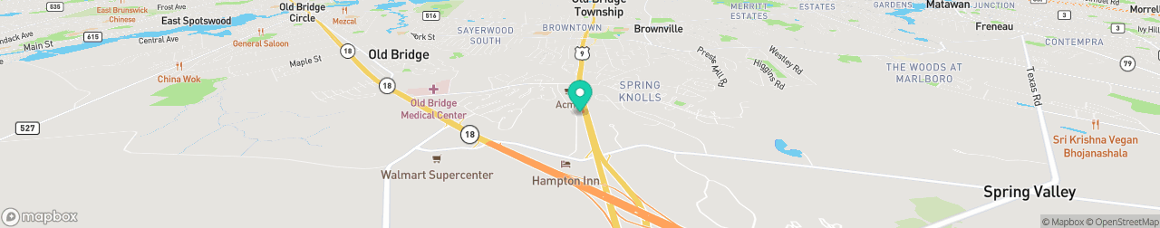 ev charging station on the map