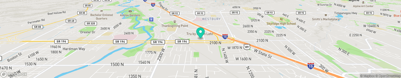 ev charging station on the map