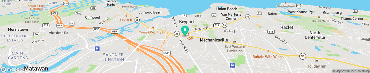 ev charging station on the map