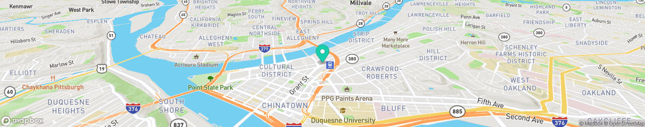 ev charging station on the map