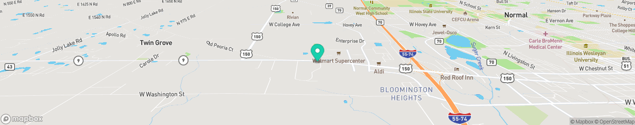 ev charging station on the map