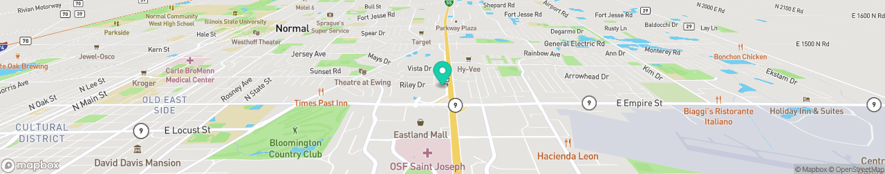 ev charging station on the map