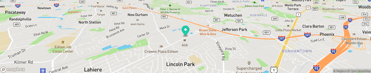 ev charging station on the map