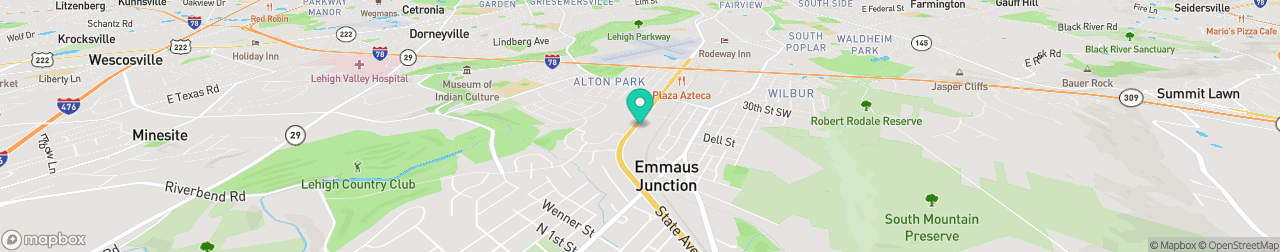 ev charging station on the map