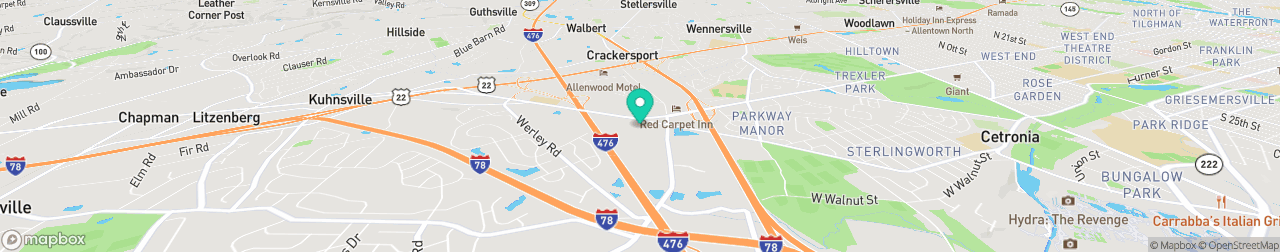 ev charging station on the map
