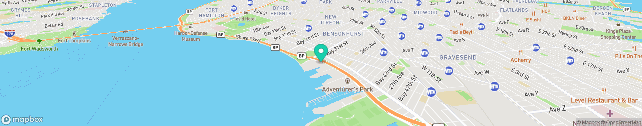 ev charging station on the map