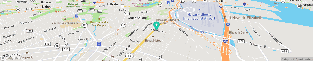 ev charging station on the map