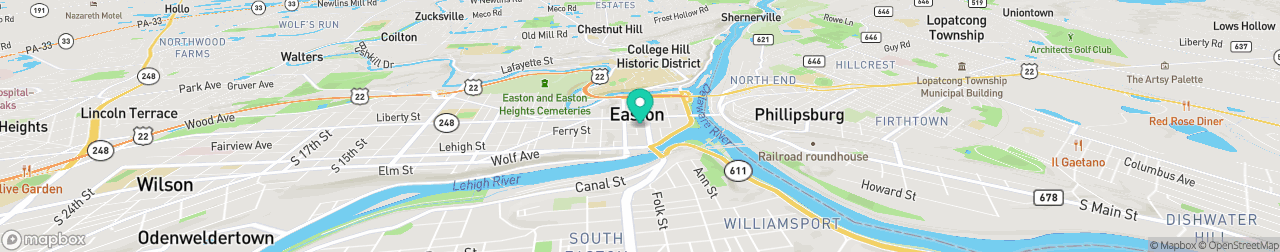 ev charging station on the map