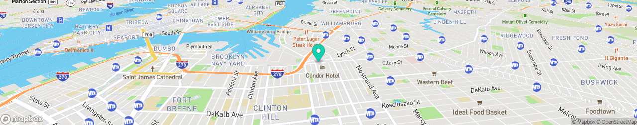 ev charging station on the map