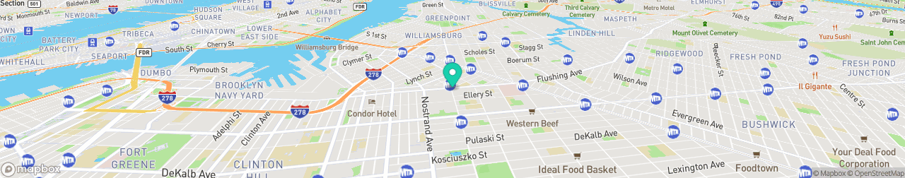 ev charging station on the map