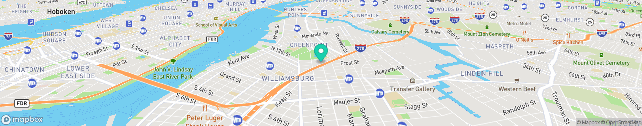 ev charging station on the map