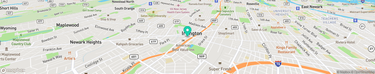 ev charging station on the map