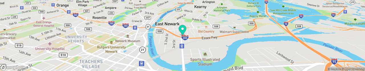 ev charging station on the map