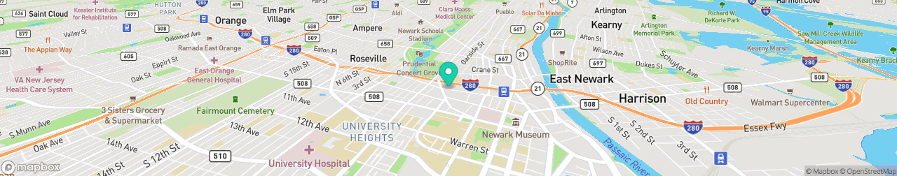 ev charging station on the map